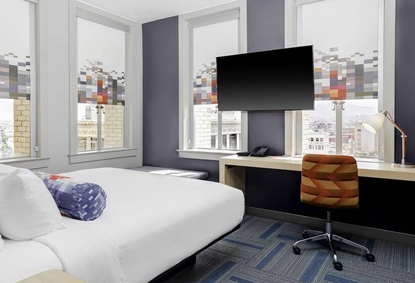 스탠다드 룸 더블 침대 2개, Aloft El Paso Downtown