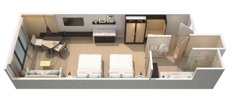 デラックスルーム, The Westin Perth