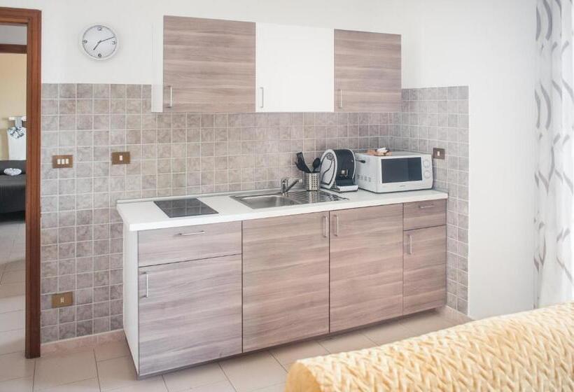 带1个卧室的高级公寓, Pompei Suite