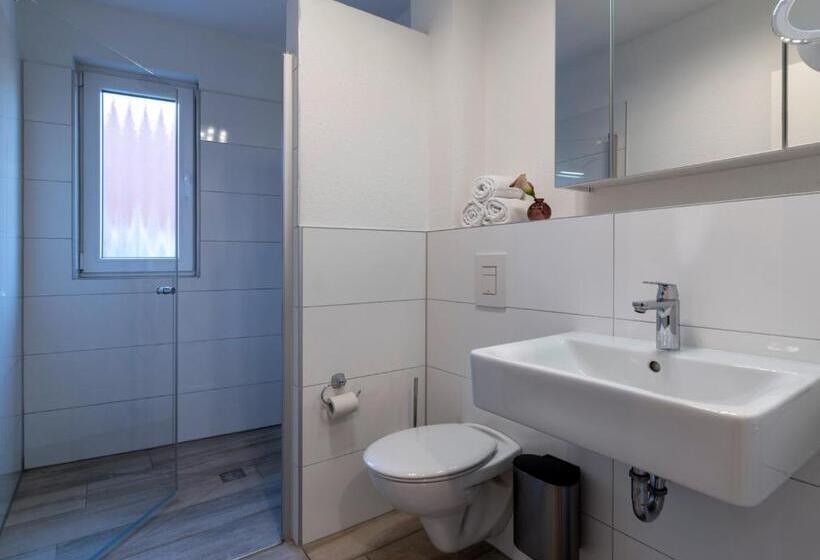 침실 2개 스위트, Gleuel Inn   Digital Hotel & Serviced Apartments & Boardinghouse Mit Voll Ausgestatteten Küchen