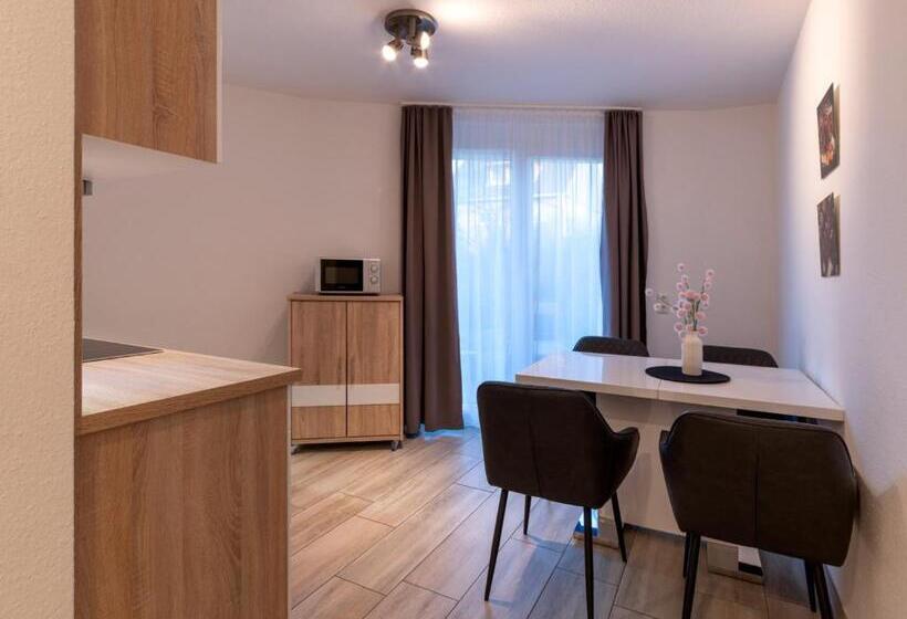 침실 2개 스위트, Gleuel Inn   Digital Hotel & Serviced Apartments & Boardinghouse Mit Voll Ausgestatteten Küchen