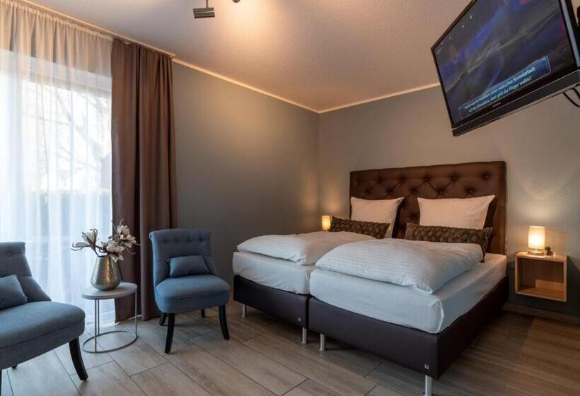 침실 2개 스위트, Gleuel Inn   Digital Hotel & Serviced Apartments & Boardinghouse Mit Voll Ausgestatteten Küchen