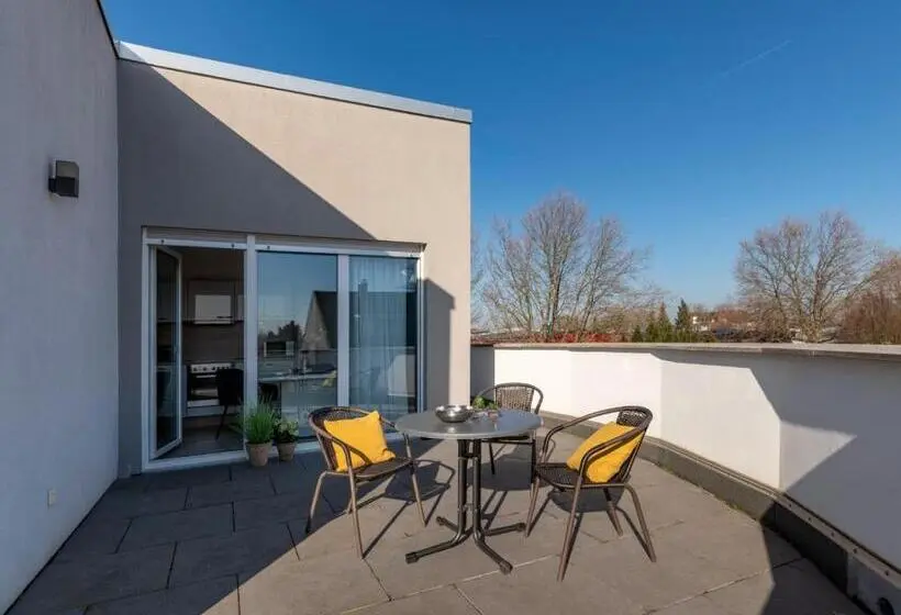 ジュニアスイート, Gleuel Inn   Digital Hotel & Serviced Apartments & Boardinghouse Mit Voll Ausgestatteten Küchen
