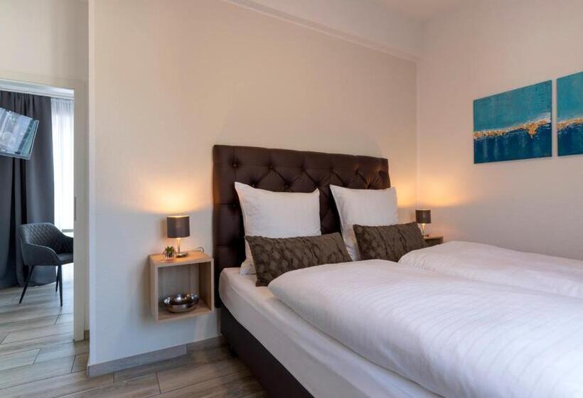 주니어 스위트, Gleuel Inn   Digital Hotel & Serviced Apartments & Boardinghouse Mit Voll Ausgestatteten Küchen