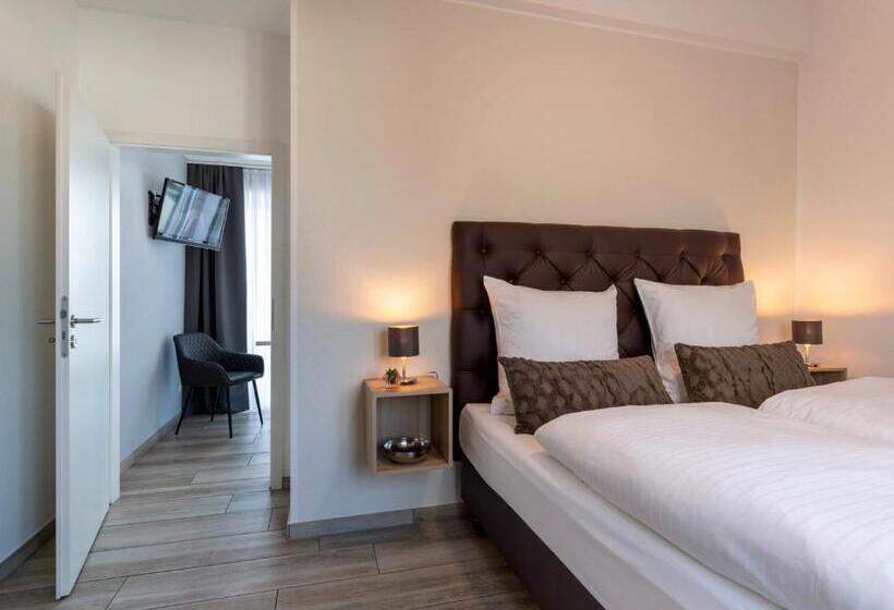 주니어 스위트, Gleuel Inn   Digital Hotel & Serviced Apartments & Boardinghouse Mit Voll Ausgestatteten Küchen