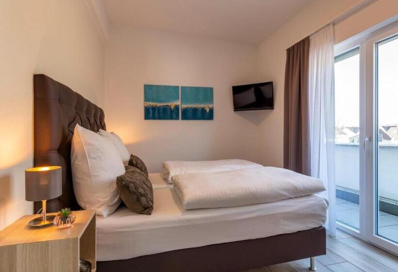 Полулюкс, Gleuel Inn   Digital Hotel & Serviced Apartments & Boardinghouse Mit Voll Ausgestatteten Küchen