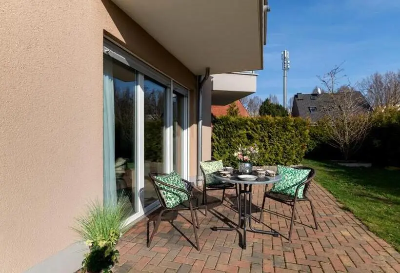 ファミリーステューディオ, Gleuel Inn   Digital Hotel & Serviced Apartments & Boardinghouse Mit Voll Ausgestatteten Küchen