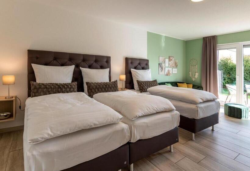 패밀리 스튜디오, Gleuel Inn   Digital Hotel & Serviced Apartments & Boardinghouse Mit Voll Ausgestatteten Küchen