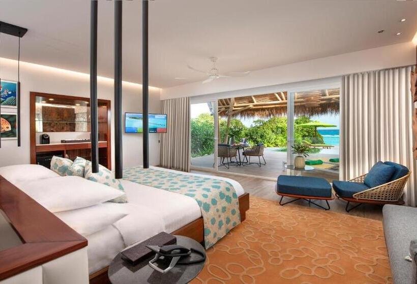 ویلای یک اتاق خوابه با استخر شنا, Emerald Maldives Resort & Spa Deluxe All Inclusive
