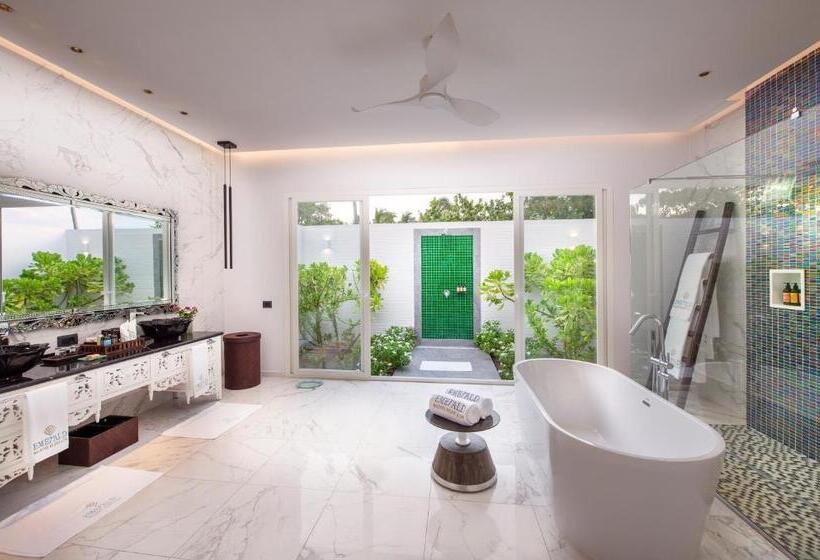 빌라 1 베드룸 - 수영장, Emerald Maldives Resort & Spa Deluxe All Inclusive