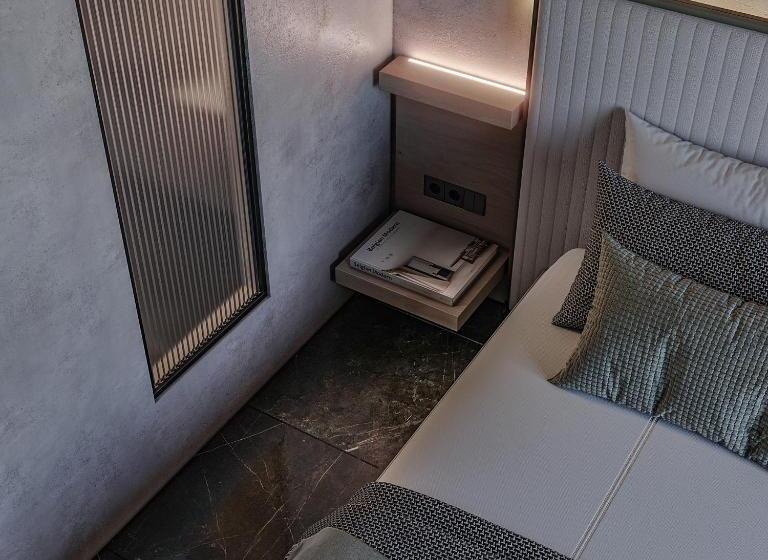 غرفة ديلوكس مطلّة علي البحر مزوَّدة بشُرفة, Villa Green Garden