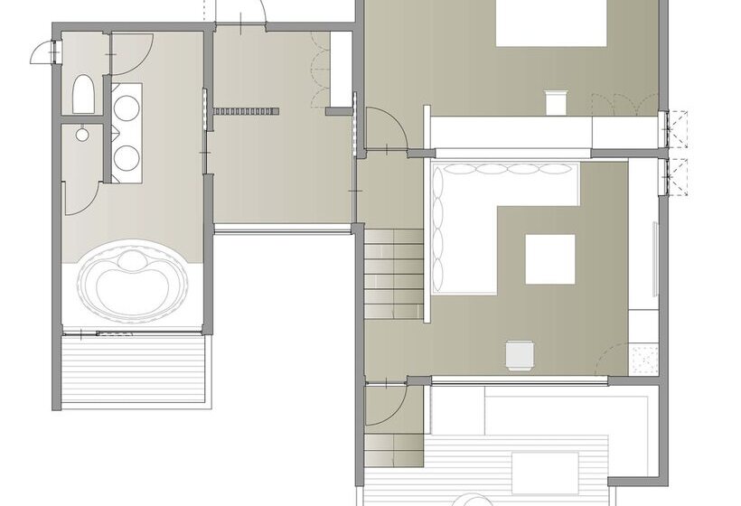 １ベッドルームのプレミアムビラ, Le Grand Karuizawa Hotel And Resort