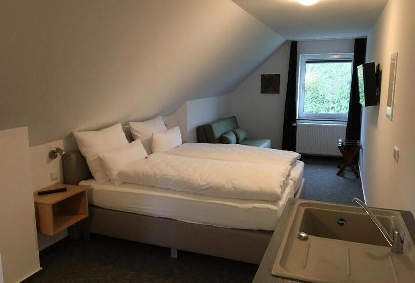 デラックスの４人部屋, Das Gasthaus Am Reichswald