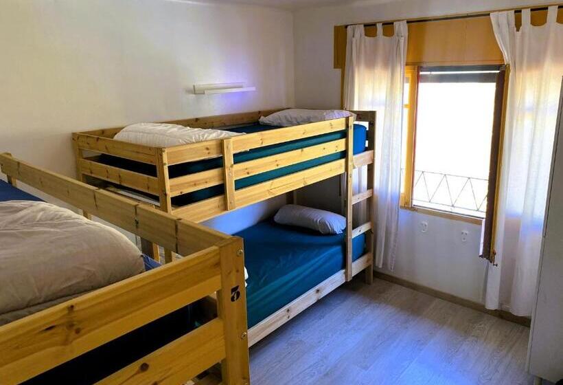 Säng i Delat Rum, Alberg Els Andes