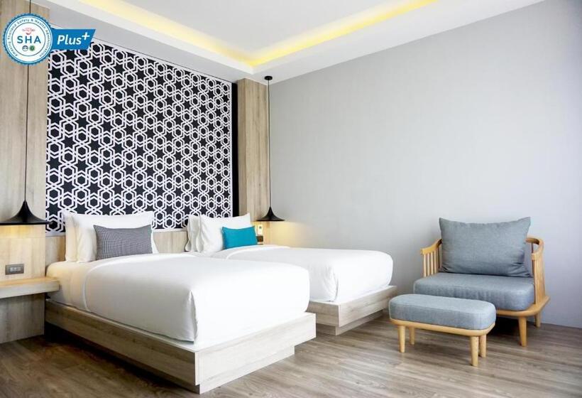 マウンテンビューデラックスルーム, The Lake Chalong Hotel Sha Plus