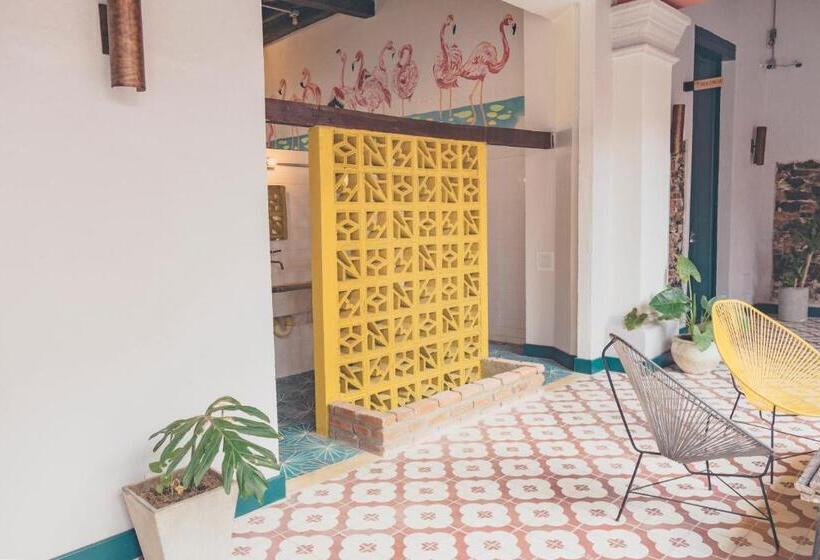 سرير فى غرفة مشتركه, República Hostel Santa Marta