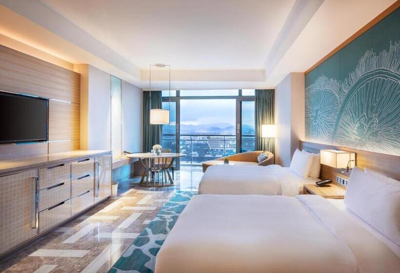 غرفة ديلوكس مطلّة علي البحر, Atlantis Sanya