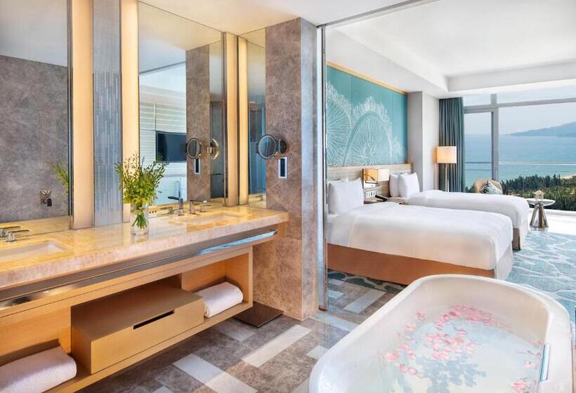 غرفة ديلوكس مطلّة علي البحر, Atlantis Sanya