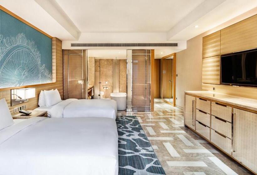 غرفة ديلوكس مطلّة علي البحر, Atlantis Sanya