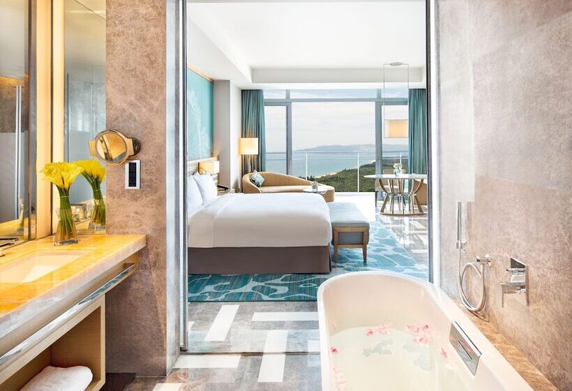 غرفة كلوب مطلة على البحر, Atlantis Sanya