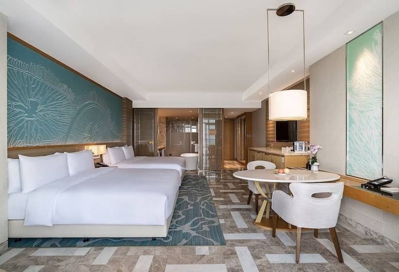 غرفة قياسية مطلّة علي البحر, Atlantis Sanya