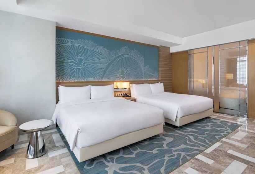 غرفة قياسية مطلّة علي البحر, Atlantis Sanya