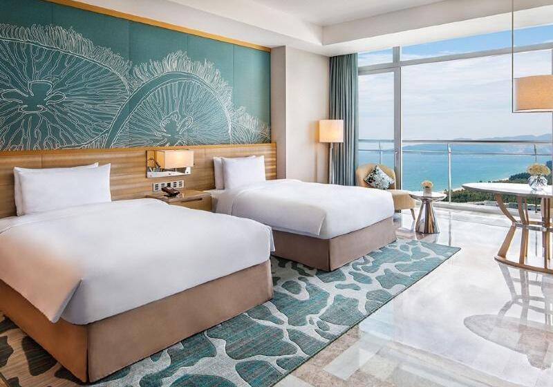 غرفة كلوب مطلة على البحر, Atlantis Sanya