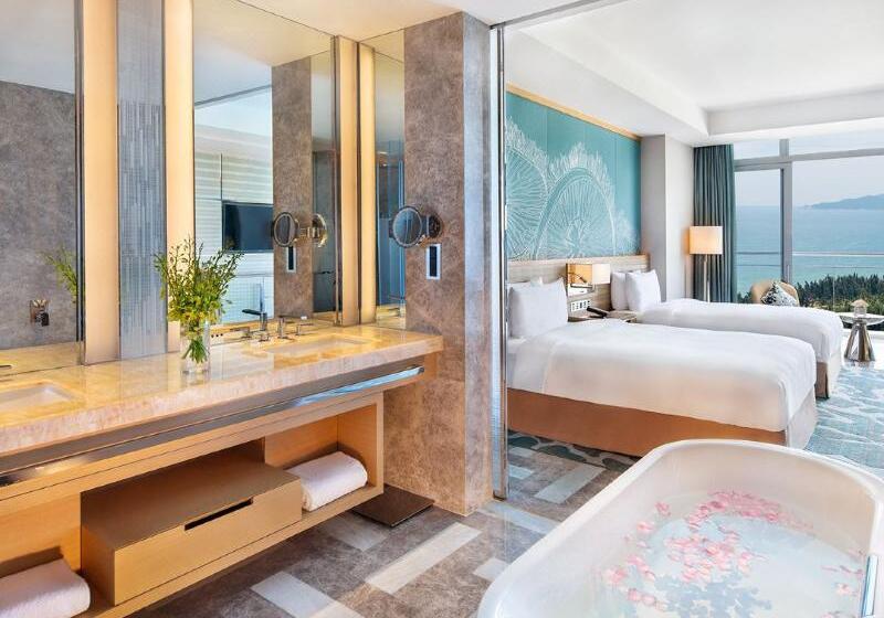 غرفة كلوب مطلة على البحر, Atlantis Sanya