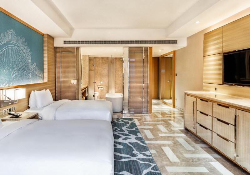 غرفة قياسية مطلّة علي البحر, Atlantis Sanya