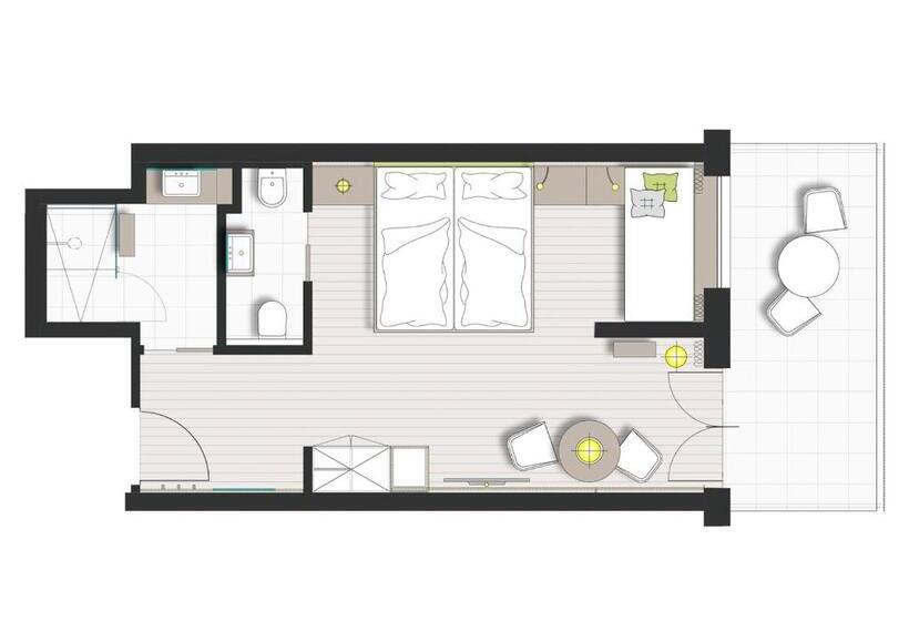 Номер Стандарт с Балконом, Vinea The Living Experience