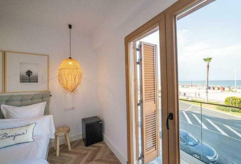 海景标准间带阳台, Duna Hotel Boutique