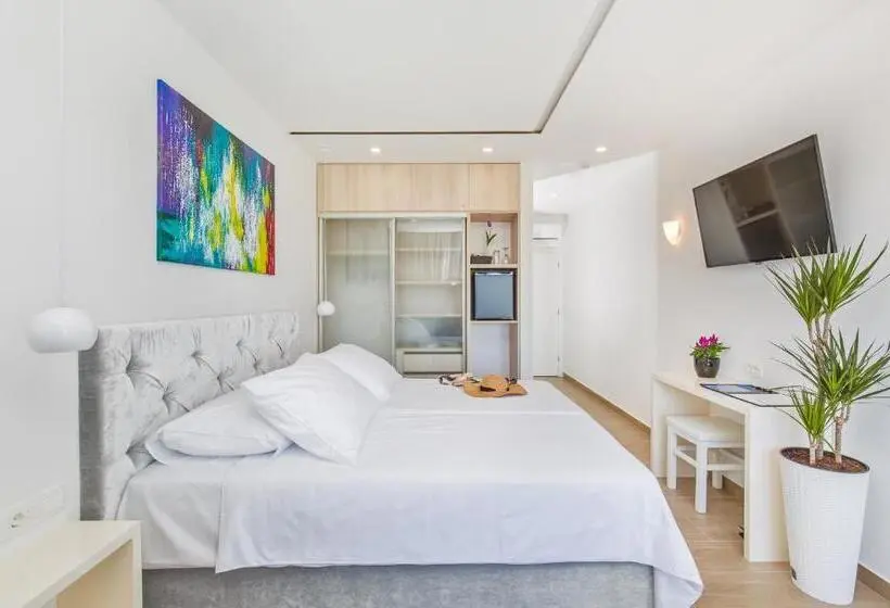 اتاق استاندارد با بالکن و چشم‌انداز دریا, Boutique Flamingo B&b