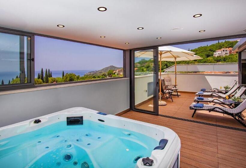 １ベッドルームのデラックスアパートメント, Boutique Flamingo B&b