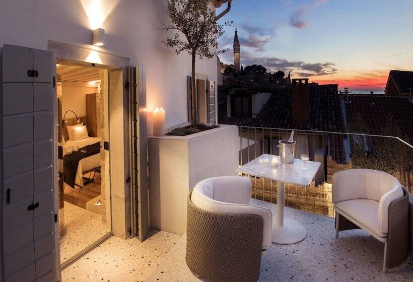 Номер Deluxe Вид на Море с Балконом, Spirito Santo Palazzo Storico
