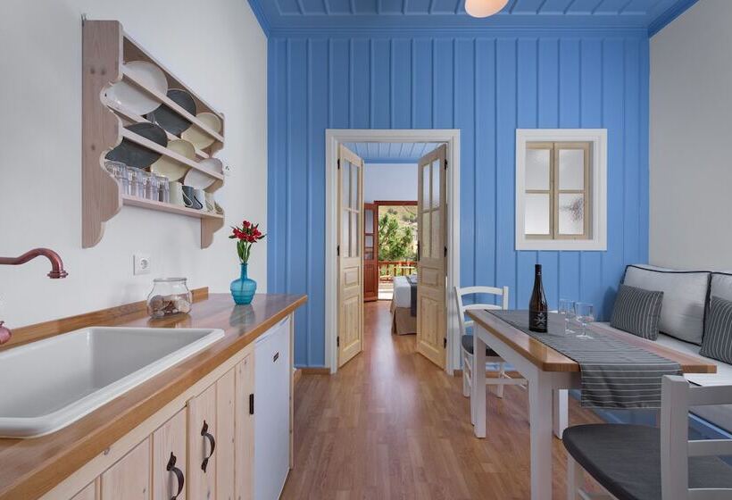 オーシャンビューの１ベッドルームデラックスアパート, Asymi Residences