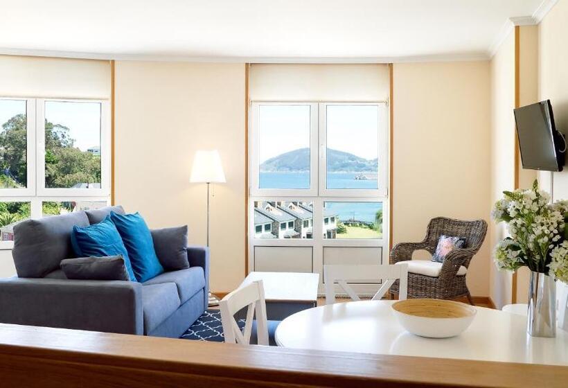 1침실 테라스 아파트 바다 전망, Duerming Sea View Viveiro