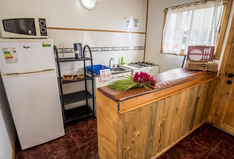 스탠다드 방갈로 침실 2개, Cabanas Henua Iti