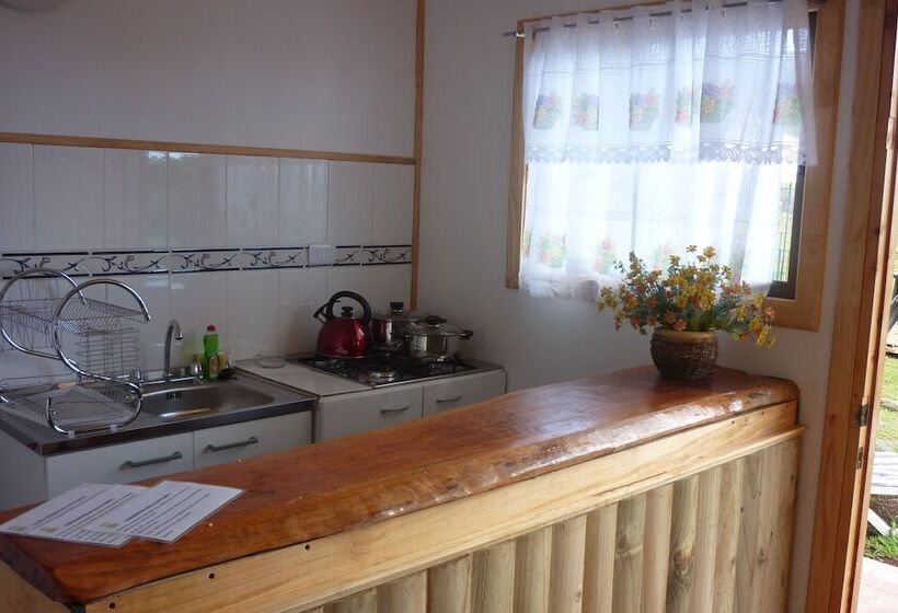 스탠다드 방갈로 침실 2개, Cabanas Henua Iti