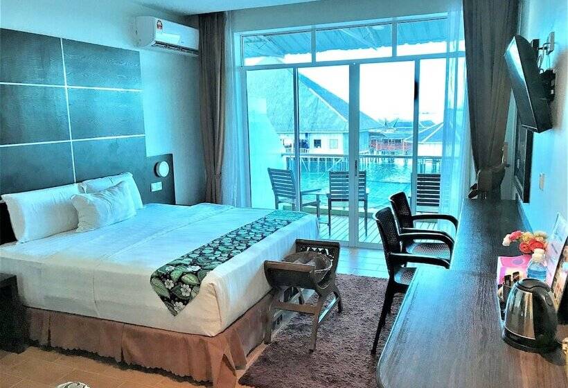 带大床的标准间, Sipadan Inn 2