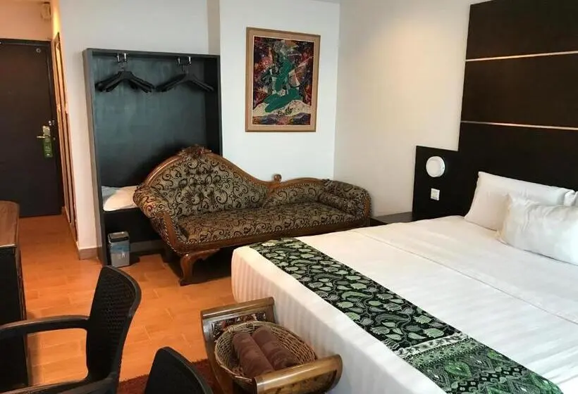 キングサイズベッドのスタンダードルーム, Sipadan Inn 2