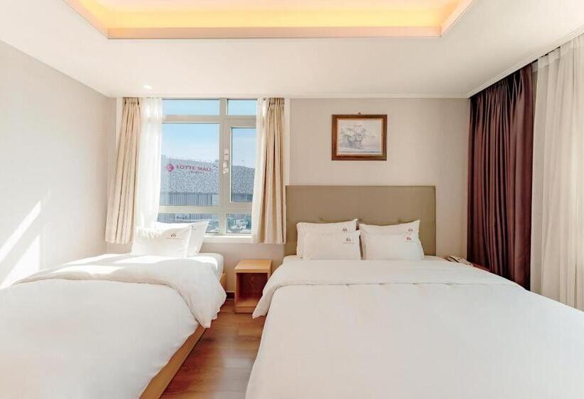 غرفة عائلية, Central Park Hotel Busan