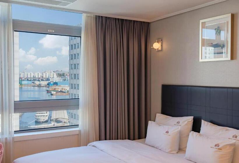 غرفة ديلوكس ذات إطلالة, Central Park Hotel Busan