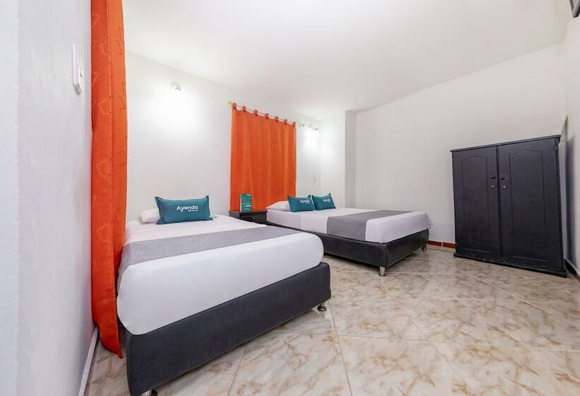 غرفة قياسية ثلاثية, Ayenda Florida Nueva