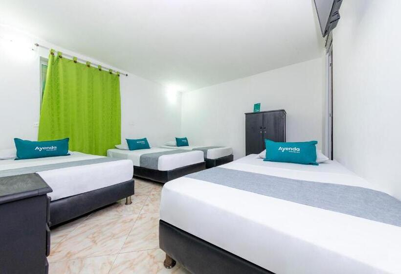 클래식 4인 룸, Ayenda Florida Nueva