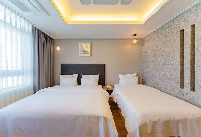 غرفة ديلوكس ذات إطلالة, Central Park Hotel Busan