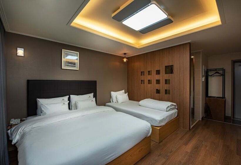 غرفة ديلوكس ذات إطلالة, Central Park Hotel Busan