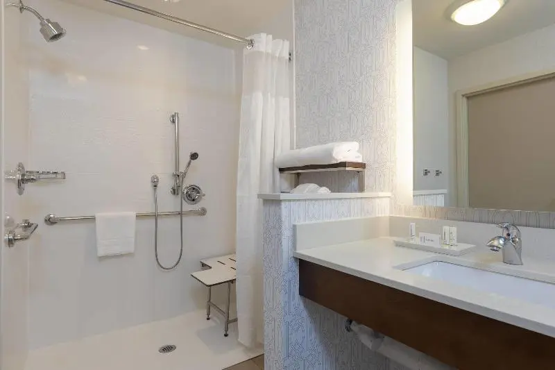 キングサイズベッドのスタンダードルーム, Fairfield Inn & Suites By Marriott Indianapolis Carmel