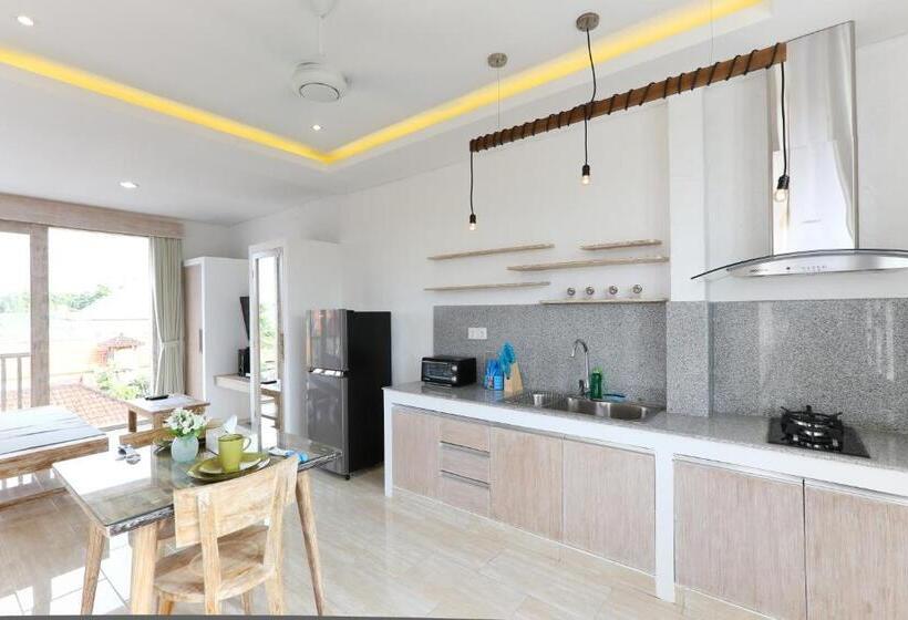 带1个卧室的公寓, Green Studio Apartment Sanur