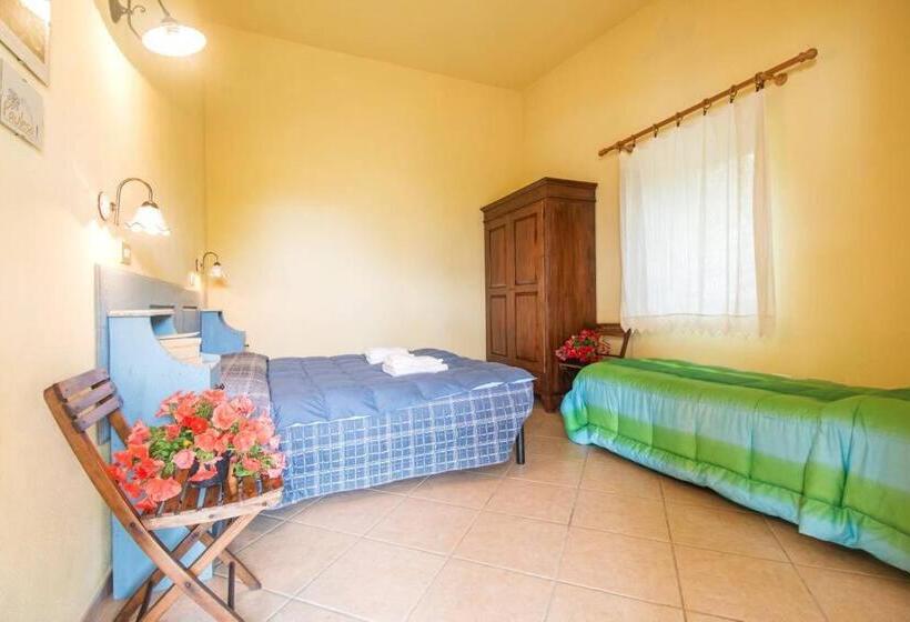 غرفة عائلية, Agriturismo Paulesa