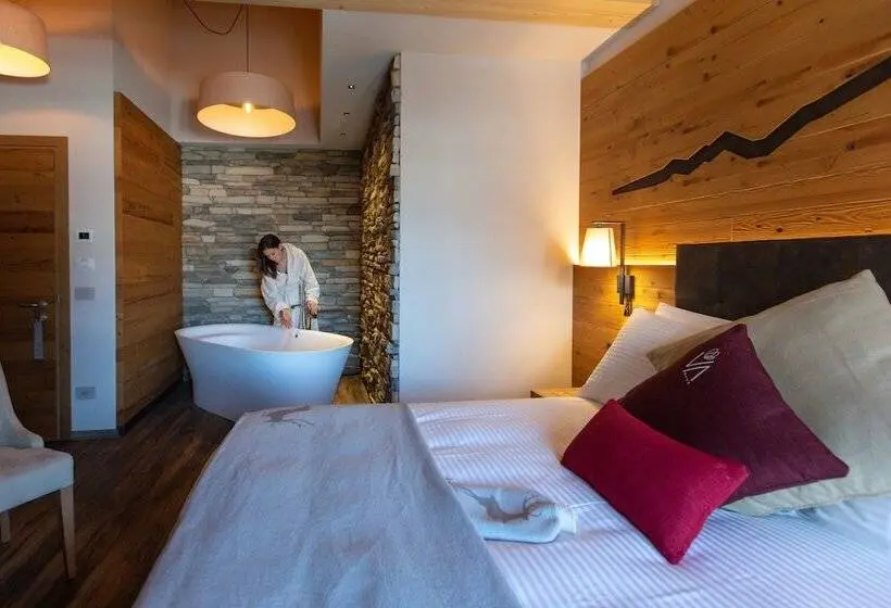 Sviitti Poreallas, Mont Chalet Nevada Hotel & Spa